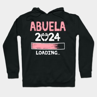 Abuela 2024 Loading Future New Grandma To Be Hoodie